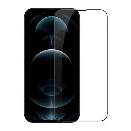 Защитное стекло для Apple iPhone 15 Pro Max с полной проклейкой (Full Screen), черное, фото 2