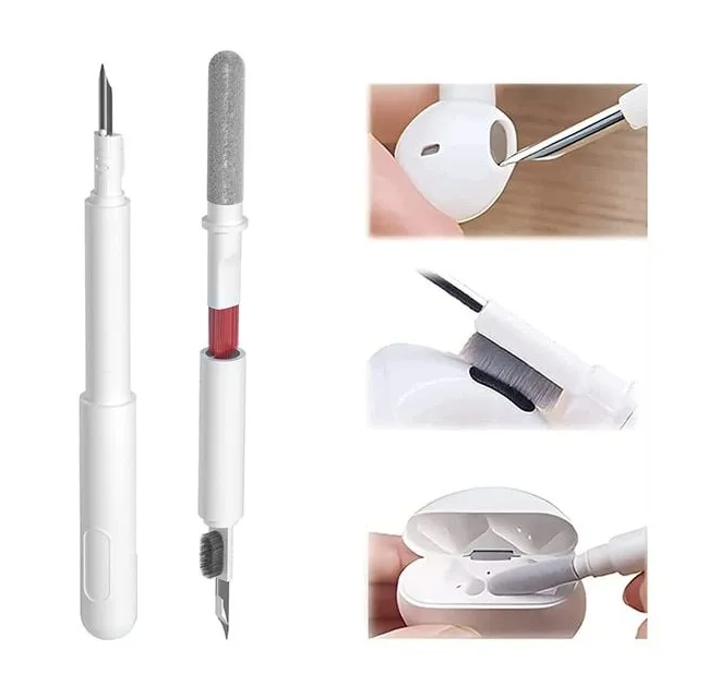 Ручка-щетка для чистки наушников и других цифровых гаджетов. - фото 3 - id-p226200864