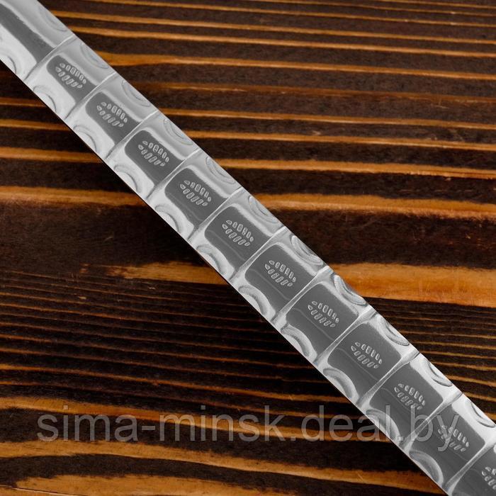 Шумовка-лопатка для казана узбекская 45см, ширина 14см, с деревянной ручкой - фото 3 - id-p226200748