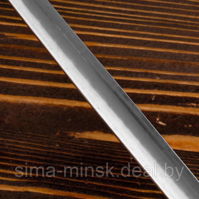 Шумовка-лопатка для казана узбекская 45см, ширина 14см, с деревянной ручкой - фото 7 - id-p226200748