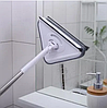 Многофункциональная щетка (швабра) для мытья окон, полов, стен, зеркал. Размер:  21х21х26см, фото 2
