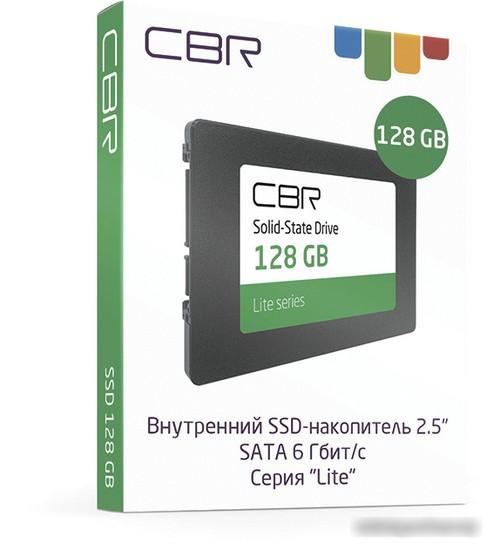 SSD CBR Lite 128GB SSD-128GB-2.5-LT22 - фото 4 - id-p226200936