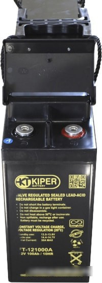 Аккумулятор для ИБП Kiper FT-121000А (12В/100 А·ч) - фото 2 - id-p226201006