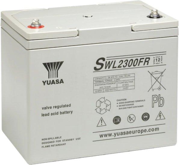Аккумулятор для ИБП Yuasa SWL2300FR (12В/78 А·ч) - фото 1 - id-p226201008