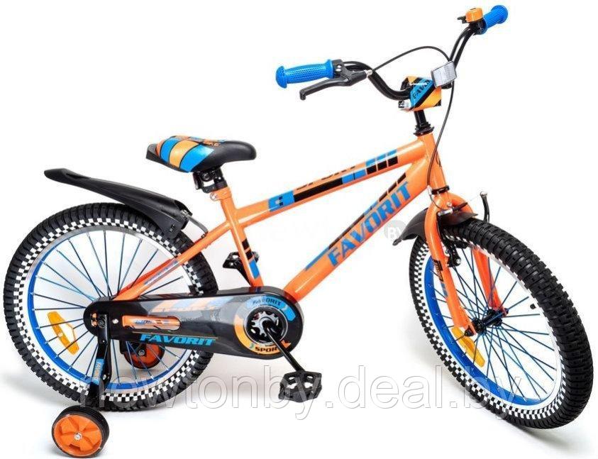 Детский велосипед Favorit Sport 20 SPT-20OR (оранжевый) - фото 1 - id-p226202355
