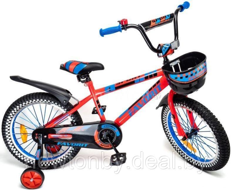 Детский велосипед Favorit Sport 16 SPT-16RD (красный) - фото 1 - id-p226202356