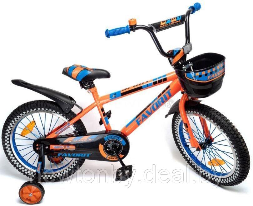 Детский велосипед Favorit Sport 16 SPT-16OR (оранжевый) - фото 1 - id-p226202357