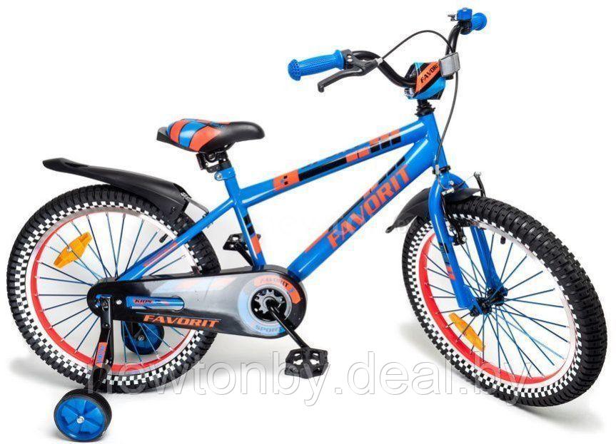 Детский велосипед Favorit Sport 20 SPT-20BL (синий) - фото 1 - id-p226202359