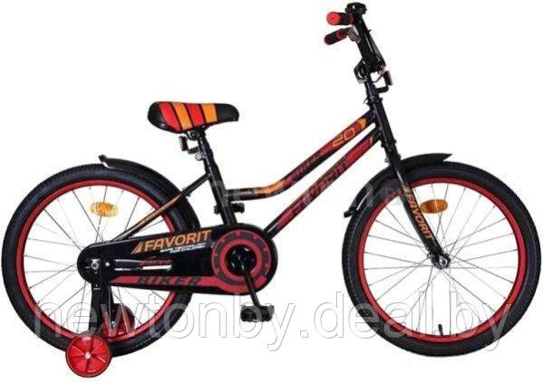 Детский велосипед Favorit Biker BIK-20 (красный) - фото 1 - id-p226202370