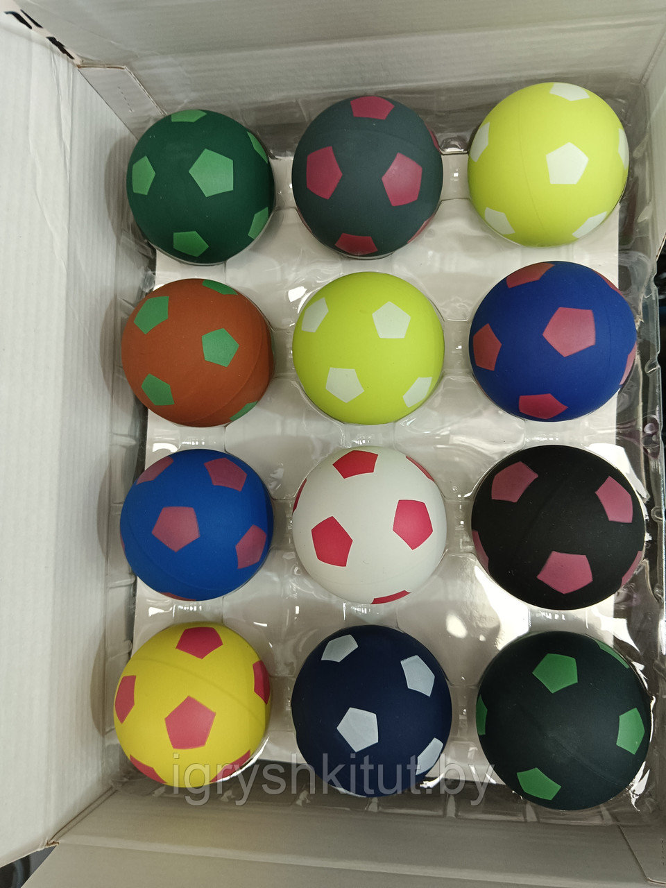 Миниатюрный футбольный мяч для настольного футбола и других игр - фото 3 - id-p219501501