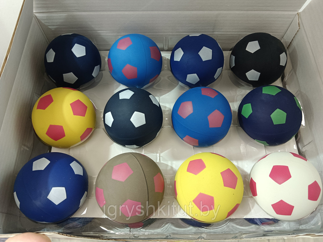 Миниатюрный футбольный мяч для настольного футбола и других игр - фото 4 - id-p219501501