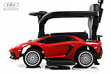 Детский толокар RiverToys M555MM-H (красный) Lamborghini Aventador SV, фото 2