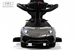 Детский толокар RiverToys M555MM-H (серый) Lamborghini Aventador SV, фото 3