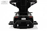 Детский толокар RiverToys M555MM-M (чёрный) Lamborghini Aventador SV, фото 5