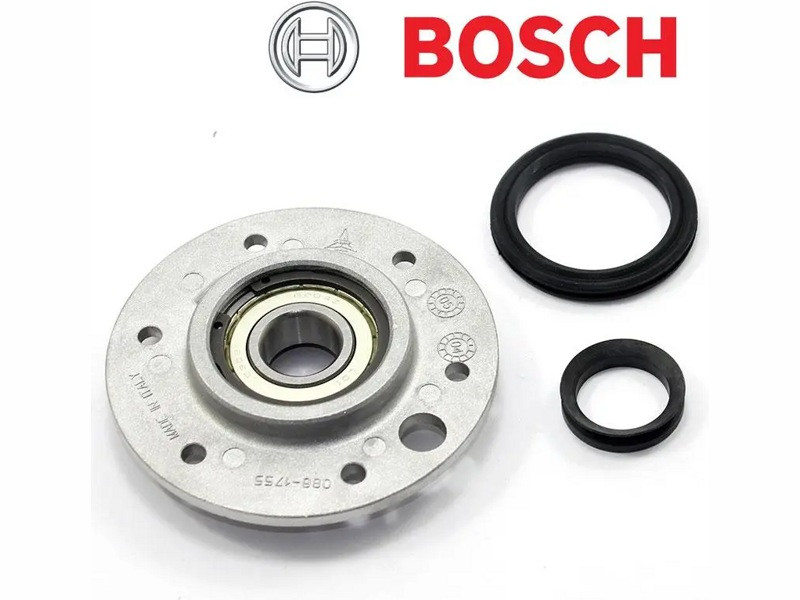 Опора барабана, фланец для стиральной машины Bosch cod086 (подш 204, с зеркалом) - фото 1 - id-p139662253