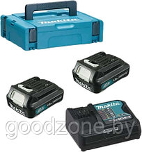 Аккумулятор с зарядным устройством Makita BL1016 + DC10SB (12В/1.5 Ah + 10.8-12В)