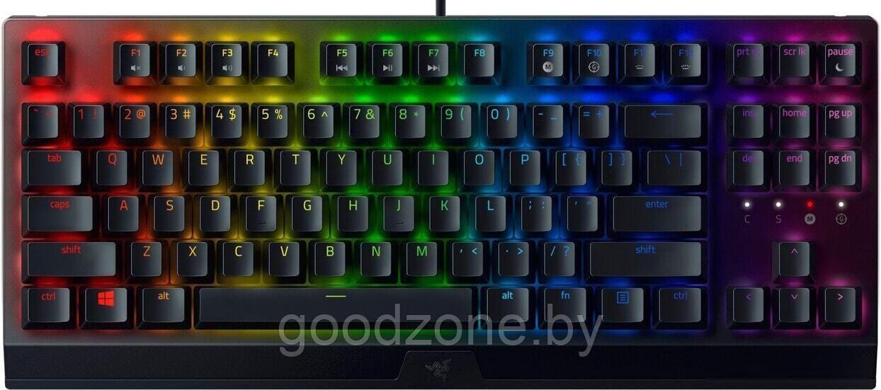 Клавиатура Razer BlackWidow V3 Tenkeyless Green Switch - фото 1 - id-p226203324