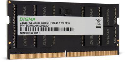 Оперативная память Digma DDR5 - 1x 32ГБ 4800МГц, для ноутбуков (SO-DIMM), Ret - фото 4 - id-p224020958