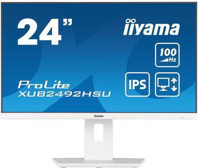 Монитор Iiyama ProLite XUB2492HSU-W6 23.8", белый - фото 1 - id-p225463547