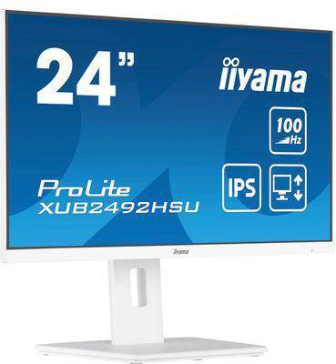 Монитор Iiyama ProLite XUB2492HSU-W6 23.8", белый - фото 5 - id-p225463547