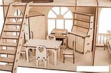 Кукольный домик ХэппиДом Premium HK-D010 (с мебелью), фото 4