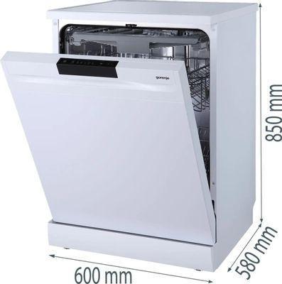 Посудомоечная машина Gorenje GS620C10W, полноразмерная, напольная, 60см, загрузка 14 комплектов, белая - фото 5 - id-p225508842