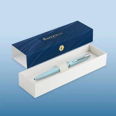 Ручка шариков. Waterman Graduate Allure Pastel Colors (2105224) Baby Blue Lacquer M чернила син. под - фото 4 - id-p225508927