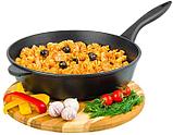 Сковорода Elan Gallery Гармония вкуса 120297 (черный оникс), фото 6