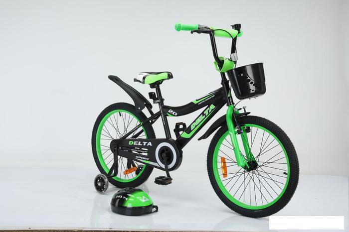 Детский велосипед Delta 1605 (зеленый) - фото 2 - id-p225808916