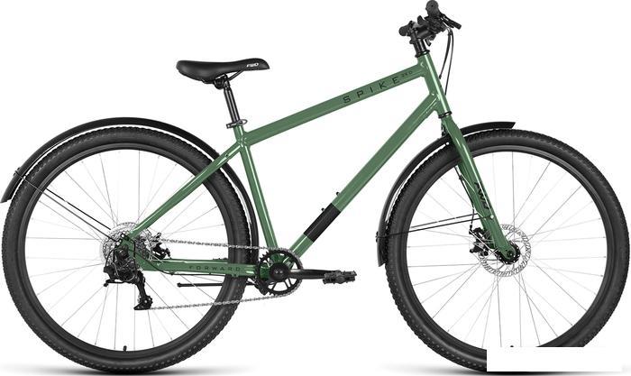 Велосипед Forward Spike 29 2023 (зеленый/черный) - фото 1 - id-p225804892