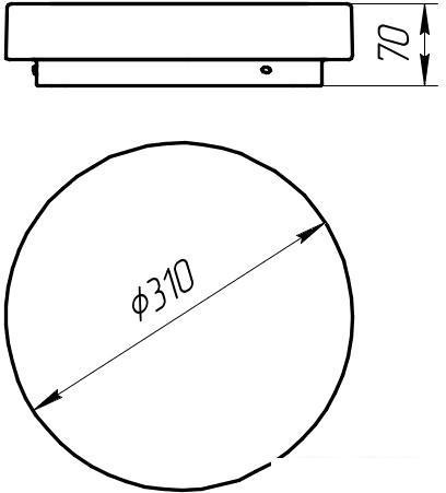 Припотолочная люстра Arte Lamp Aqua-tablet LED A6836PL-1WH - фото 3 - id-p225773012