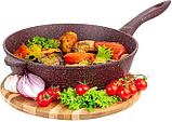 Сковорода Elan Gallery Гармония вкуса 120763 (рубин), фото 5