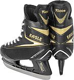 Хоккейные коньки Ricos Eagle PW-206AJ (р.37, черный), фото 2