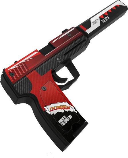 Пистолет игрушечный VozWooden Active USP 2 Года Красный Стандофф 2 2002-070 - фото 2 - id-p225804935