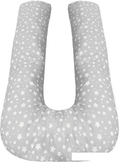 Подушка для беременных Amarobaby Звездочка AMARO-40U-ZvS (серый) - фото 6 - id-p225813277