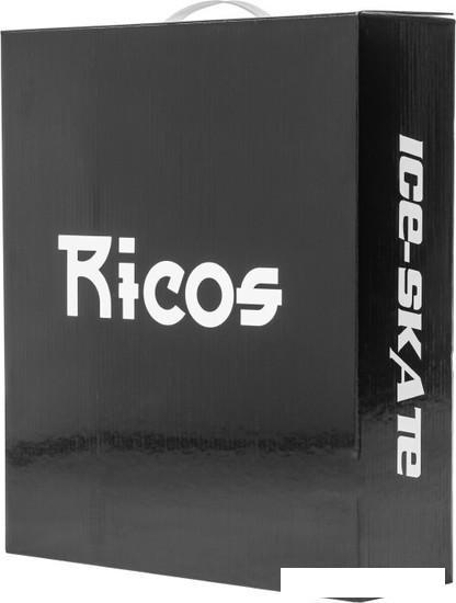 Коньки Ricos Boom PW-229 S (р. 29-32, белый/бирюзовый) - фото 8 - id-p225810419