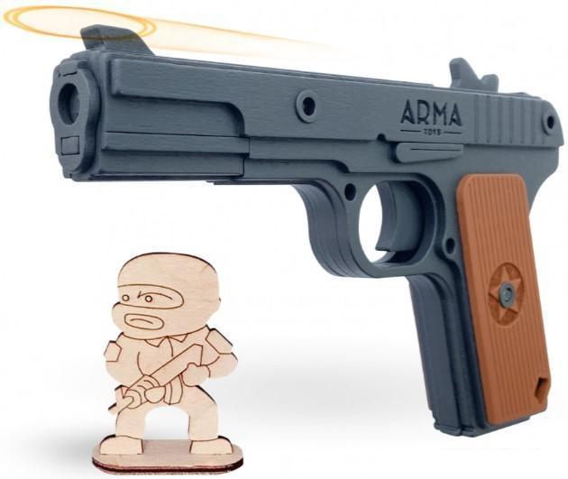 Пистолет игрушечный Arma.toys Резинкострел ТТ AT019K - фото 1 - id-p225804948