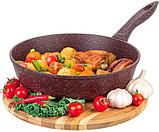 Сковорода Elan Gallery Гармония вкуса 120761 (рубин), фото 5