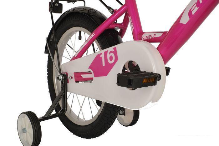 Детский велосипед Foxx Simple 16 2021 (розовый) - фото 4 - id-p225808962