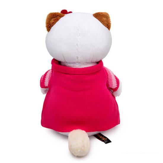Классическая игрушка BUDI BASA Collection Кошечка Ли-Ли в вязаном платье с сердцем LK24-098 (24 см) - фото 4 - id-p225804971