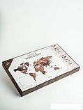 Пазл Woodary Карта мира на английском языке XL 3200, фото 2