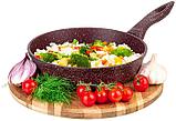 Сковорода Elan Gallery Гармония вкуса 120758 (рубин), фото 7