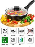 Сковорода Elan Gallery Гармония вкуса 120299 (черный оникс), фото 7