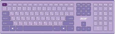 Комплект (клавиатура+мышь) Acer OCC205, USB, беспроводной, фиолетовый [zl.accee.00d] - фото 3 - id-p225598668