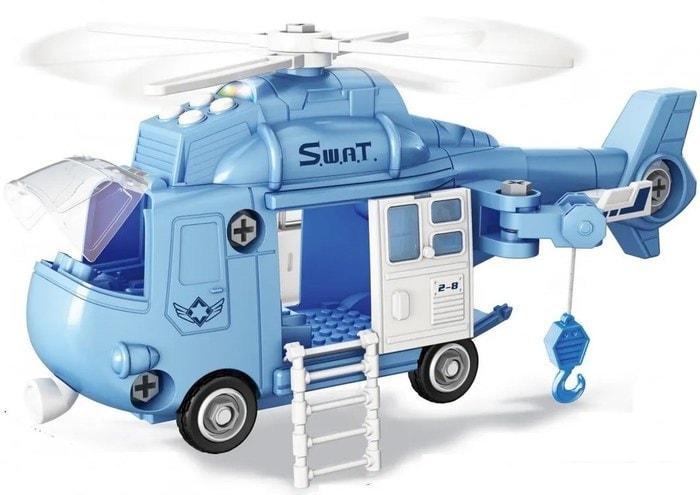 Конструктор Funky Toys FT62101 Полицейский вертолет - фото 3 - id-p225805006