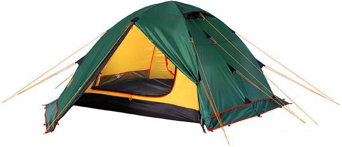 Треккинговая палатка AlexikA Rondo 3 Plus Fib (зеленый) - фото 1 - id-p225813405