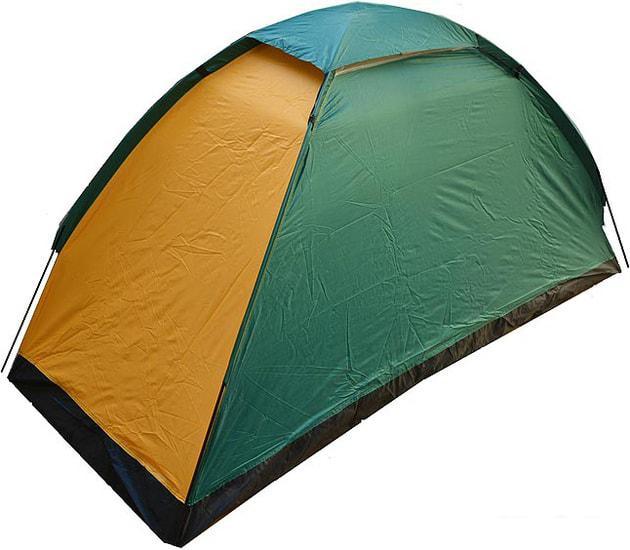 Треккинговая палатка Sabria Sport FRT101 (зеленый/оранжевый) - фото 1 - id-p225805015