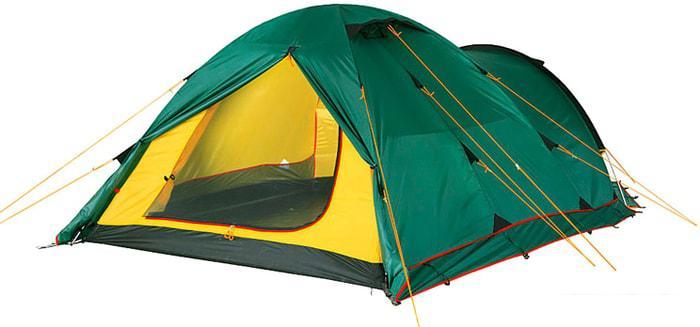 Треккинговая палатка AlexikA Tower 3 Plus Fib (зеленый) - фото 1 - id-p225813416