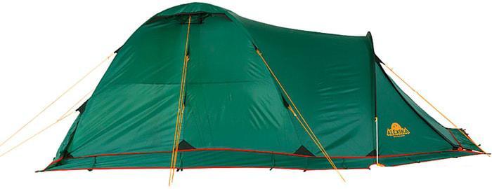 Треккинговая палатка AlexikA Tower 3 Plus Fib (зеленый) - фото 2 - id-p225813416