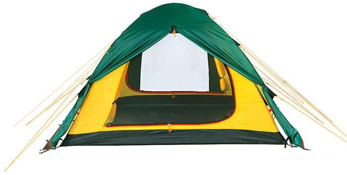 Треккинговая палатка AlexikA Tower 3 Plus Fib (зеленый) - фото 6 - id-p225813416